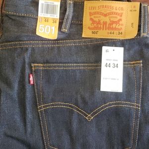 Levi's 501 Men's Denim Jeans Size 44
